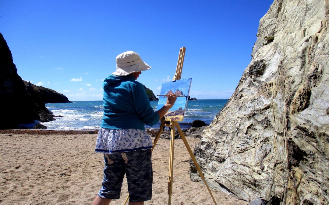 Artist Amanda Horvath