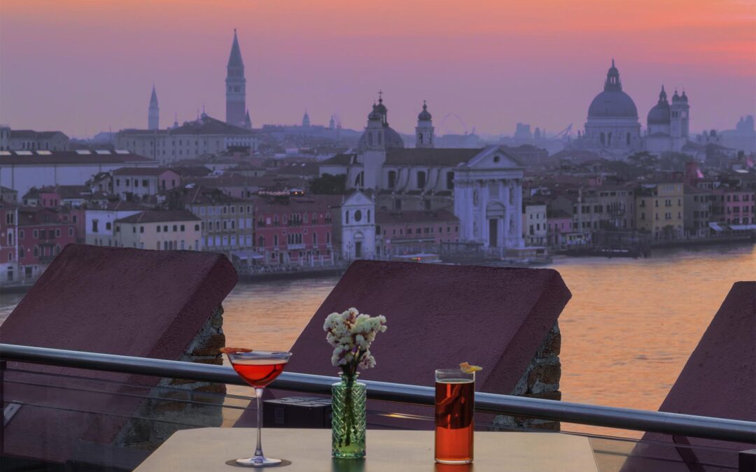 Hilton Molino Stucky Venice Unveils New Look Skyline Rooftop Bar
