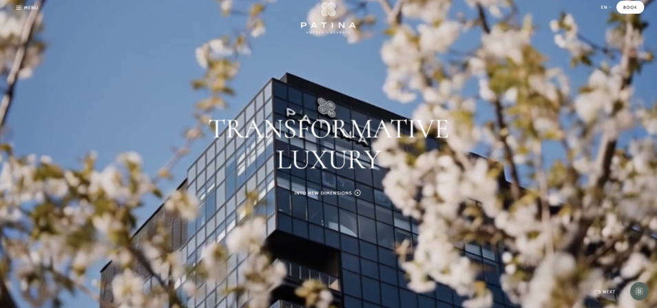 Patina Hotels & Resorts Unveils Digital Platform Designed for Global Expansion