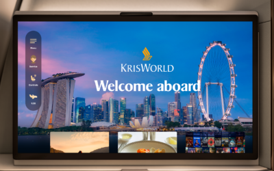 Singapore Airlines Enhances In-flight Entertainment
